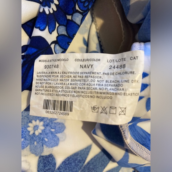 Tankini top sz 12 - Picture 10 of 10